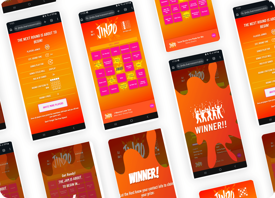 Jindo music bingo platform