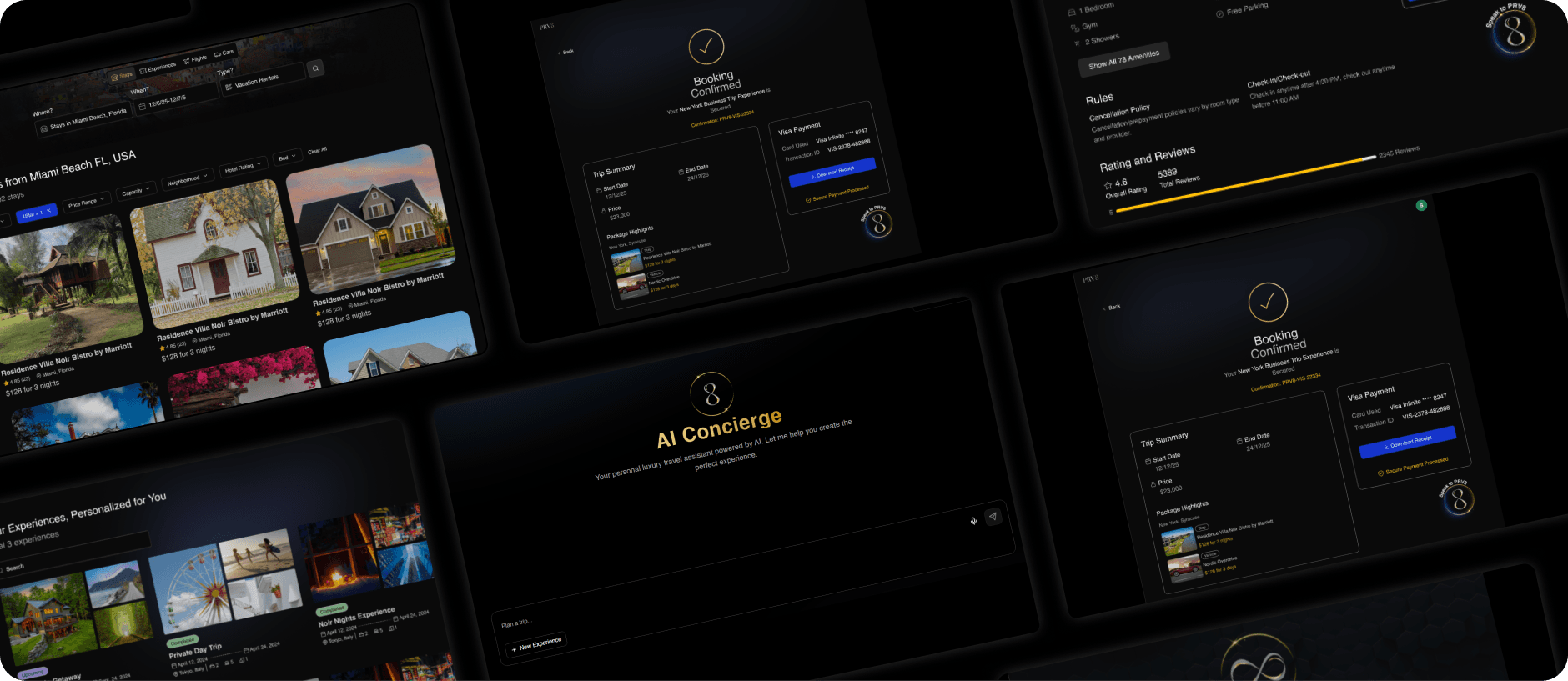 PRV8 travel orchestration platform